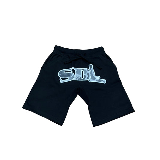 SKYS DA LIMIT GREY CAMO SHORTS