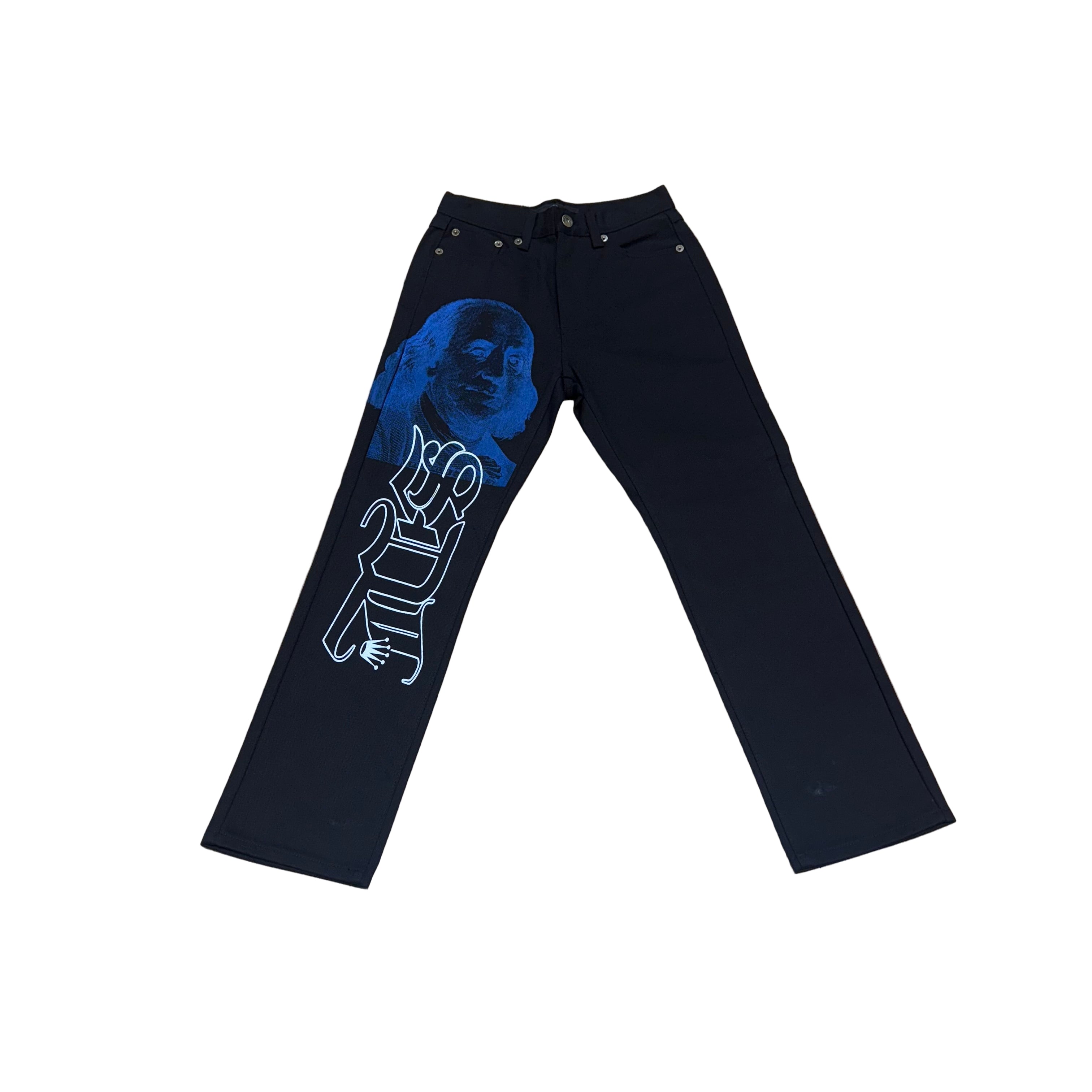 SKY DA LIMIT JET BLACK/ BLUE JEANS