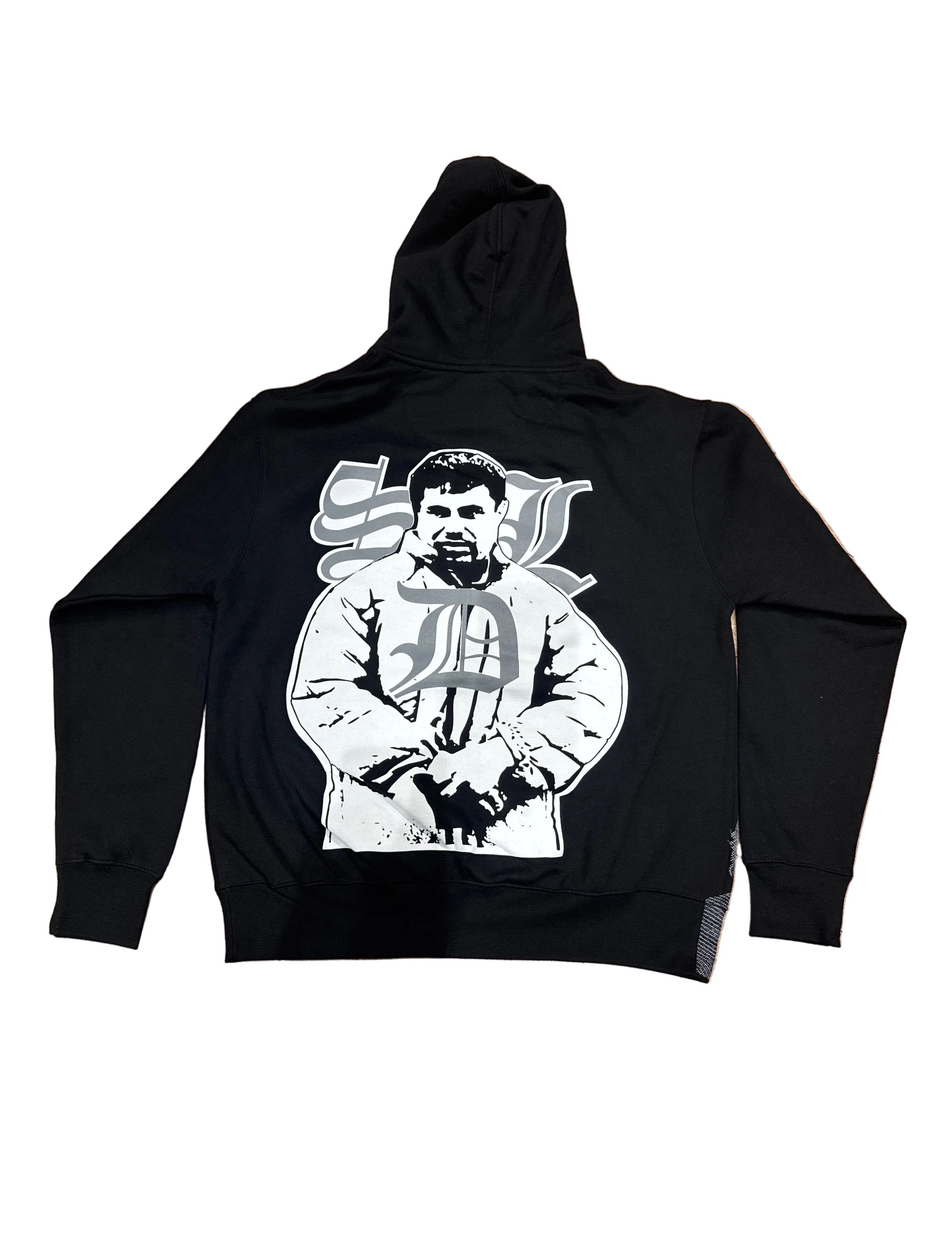 SKY DA LIMIT PARK SIDE BLACK/GREY CHAPO HOODIE