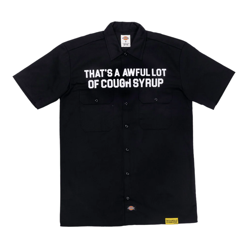 COUGH SYRUP DICKIES BUTTON DOWN "NAVY"