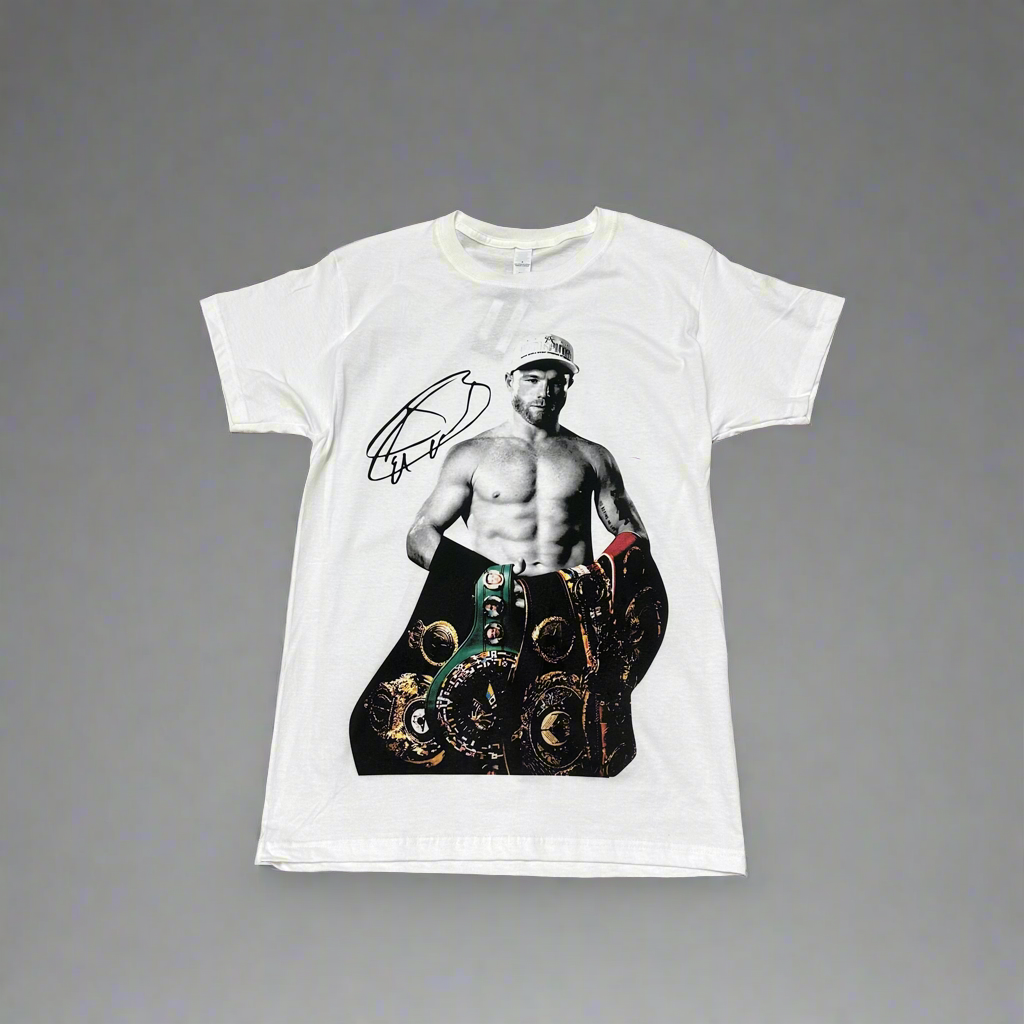 CANELO WHITE T- SHIRT