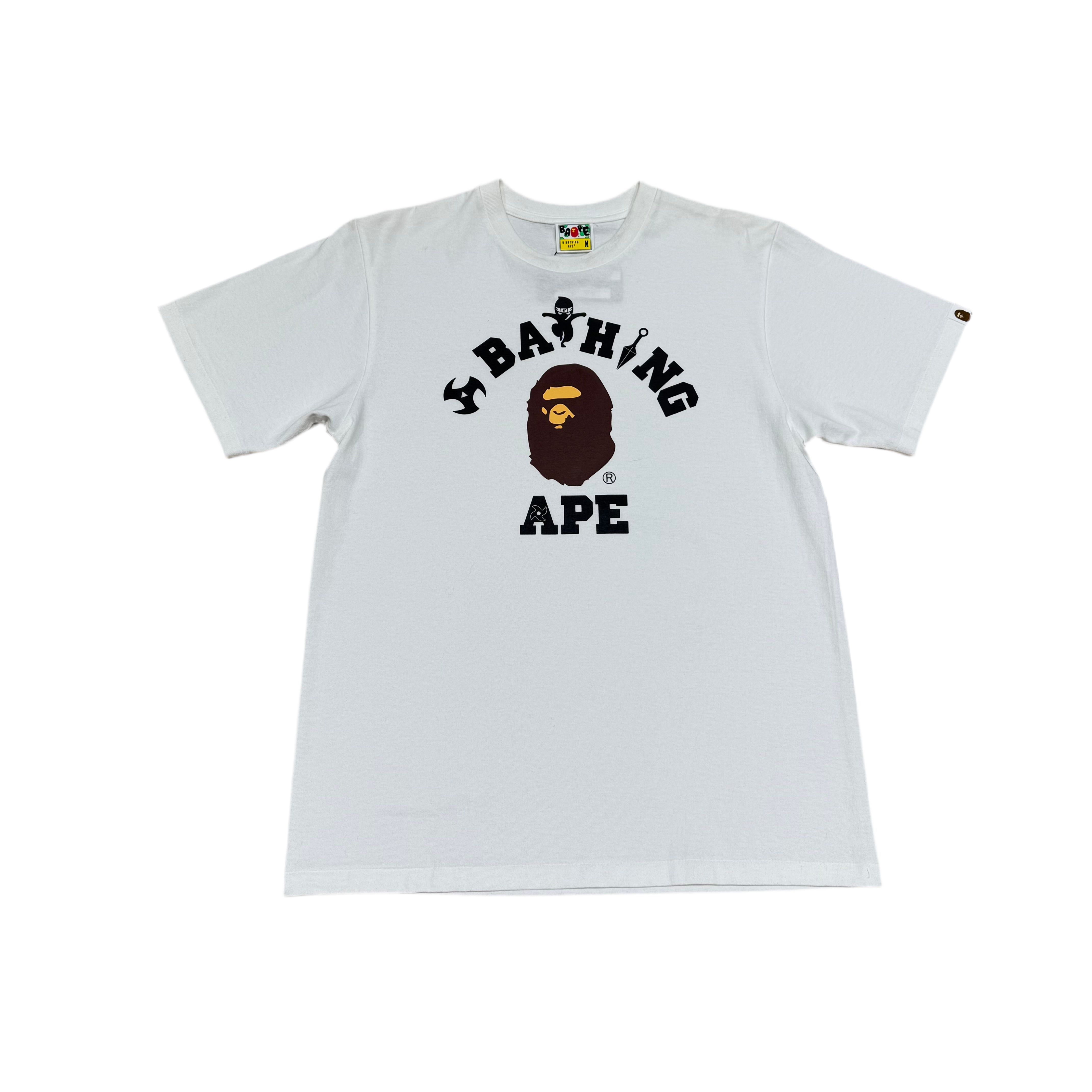 BAPE NINJA WHITE T-SHIRT