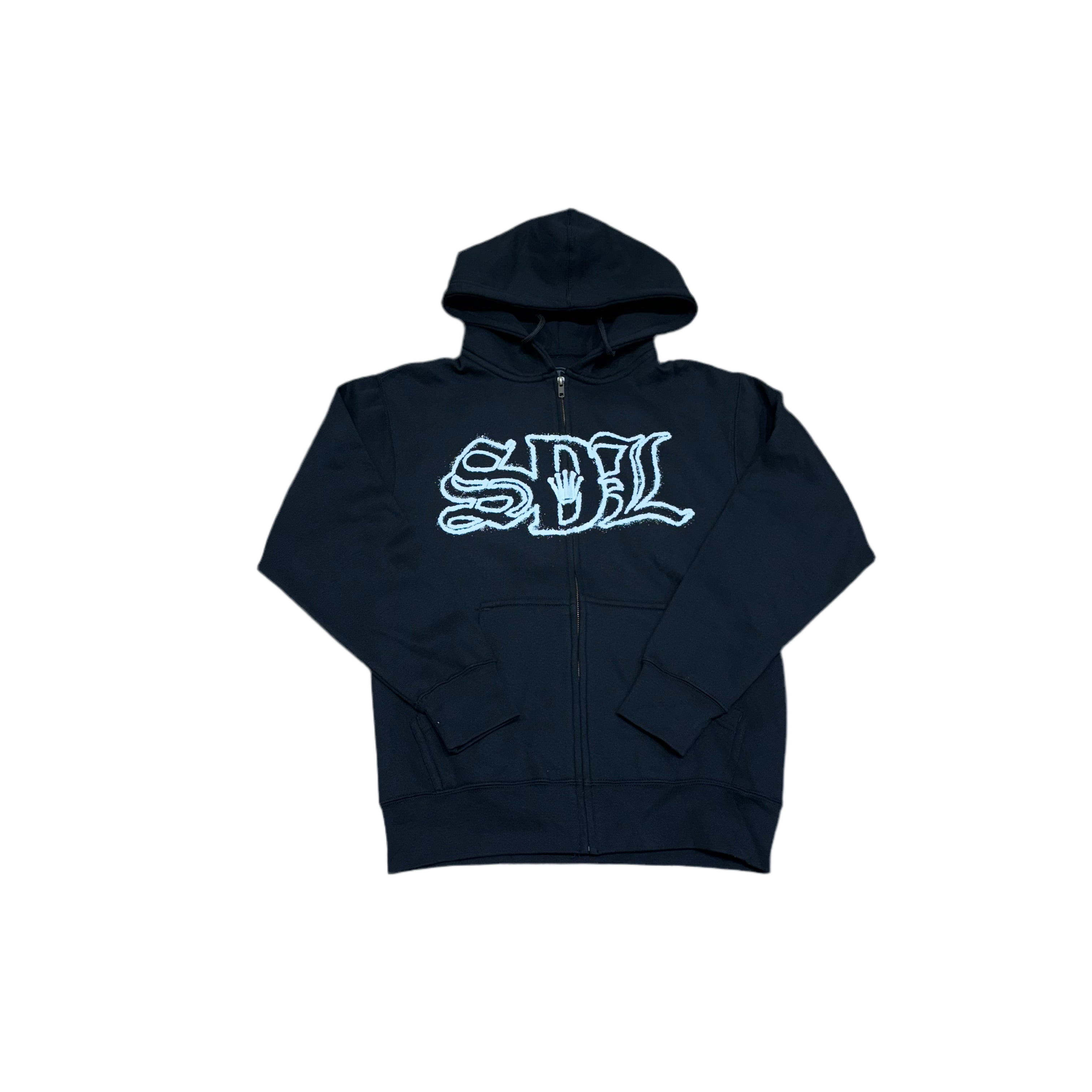 SKY DA LIMIT SPRAY PAINT CHAPO ZIP-UP