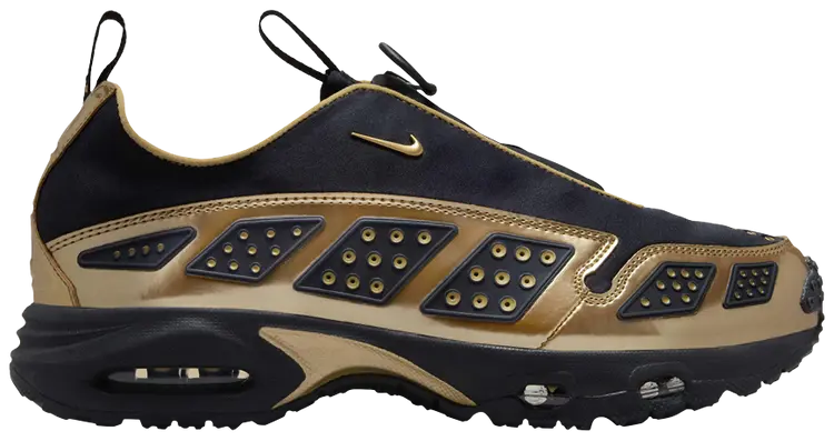 NIKE AIR MAX SNDR SE "BLACK METALLIC GOLD"