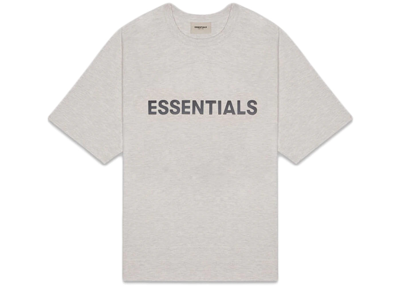 ESSENTIALS FEAR OF GOD TSHIRT HEATHER FRONT 3D