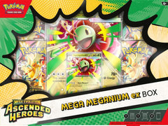 POKEMON ASCENDED HEROS MEGA MEGANIUM EX BOX