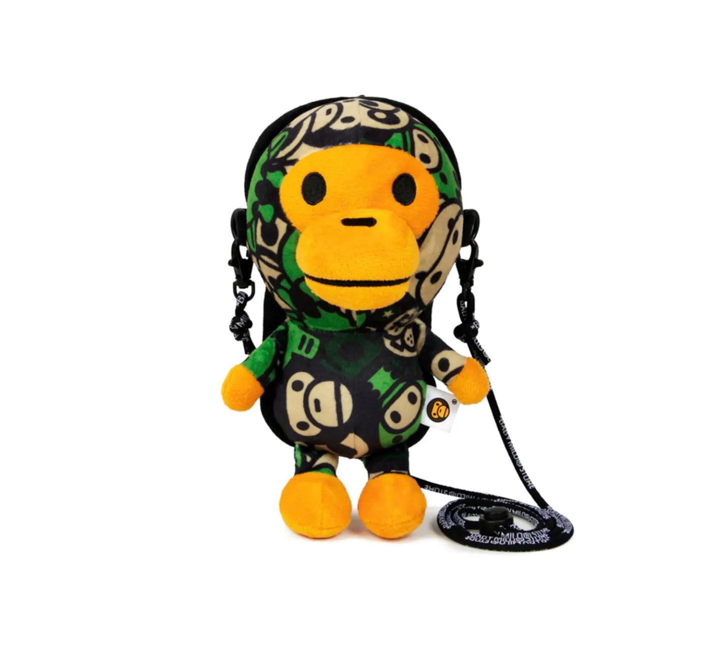 BAPE BABY MILO CAMO PLUSH MOBILE BAG