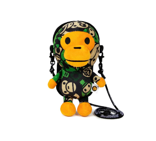 BAPE BABY MILO CAMO PLUSH MOBILE BAG