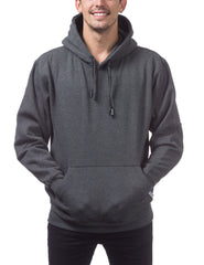 Pro Club Men's Heavyweight Pullover Hoodie (13oz) Charcoal (Dark Grey)