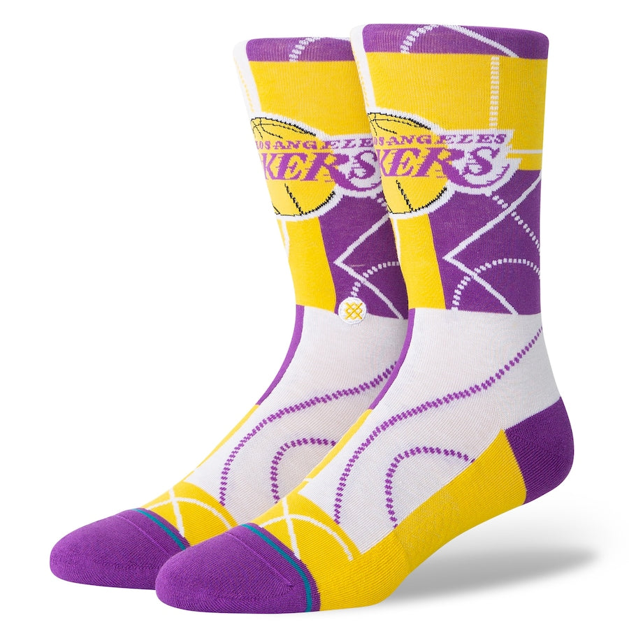 STANCE NBA ZONE CREW LA LAKERS SOCKS