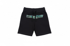SKYS DA LIMIT LOGO GREEN/BLACK SHORTS