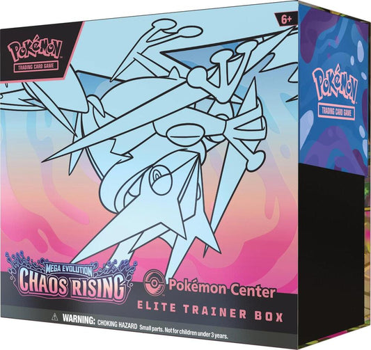 POKEMON CHAOS RISING POKEMON CENTER ELITE TRAINER BOX