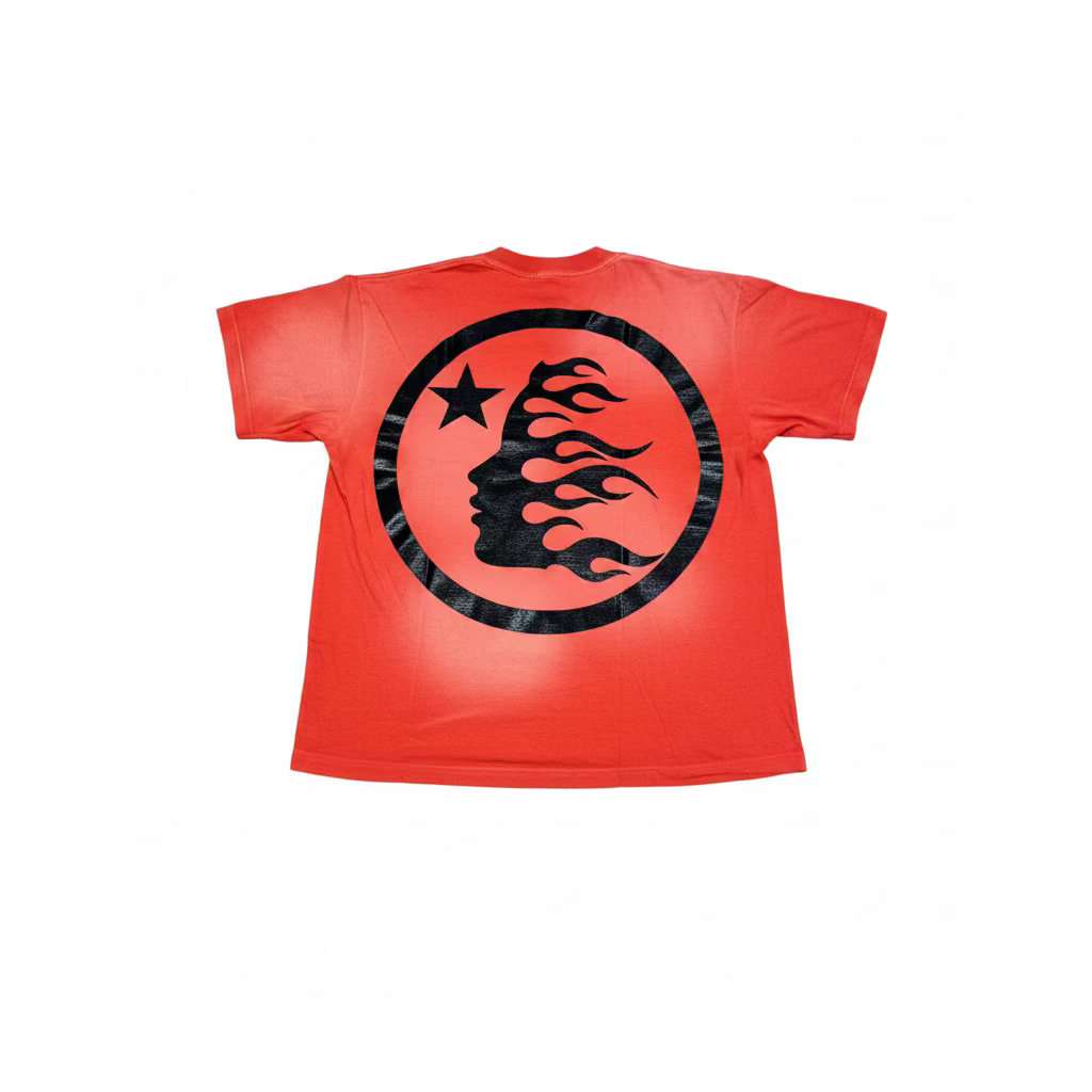HELLSTAR RED GEL LOGO T-SHIRT