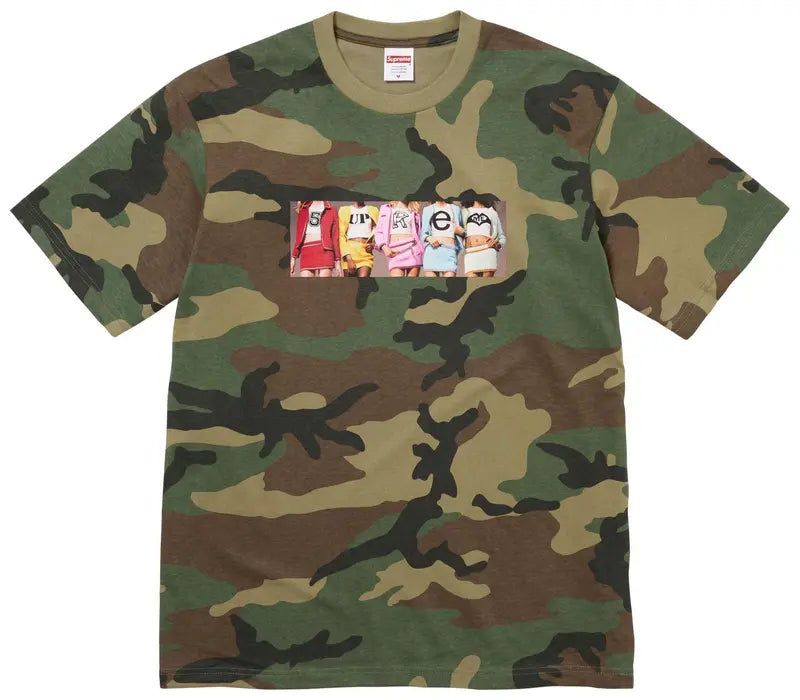 SUPREME GIRLS CAMO T-SHIRT