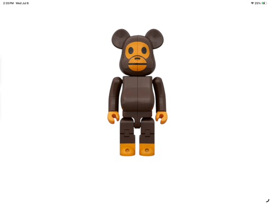 BEARBRICK X TRANSFORMER OPTIMUS PRIME BABY MILO 400%