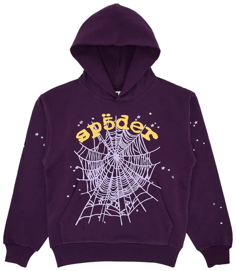 SP5DER HOODIE V2 "PURPLE"