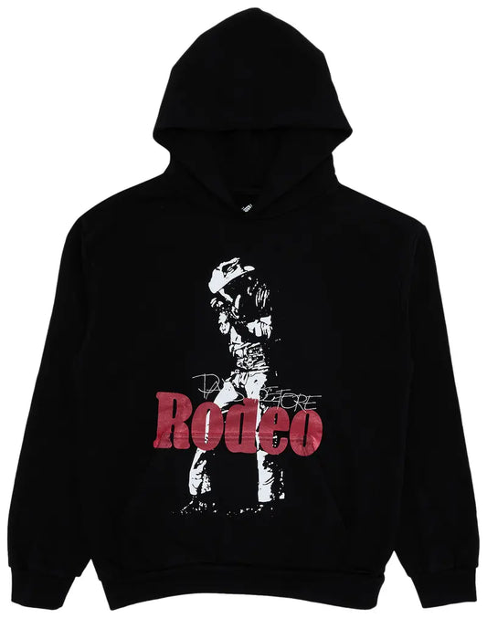 SP5DER BLACK RODEO X TRAVIS SCOTT HOODIE