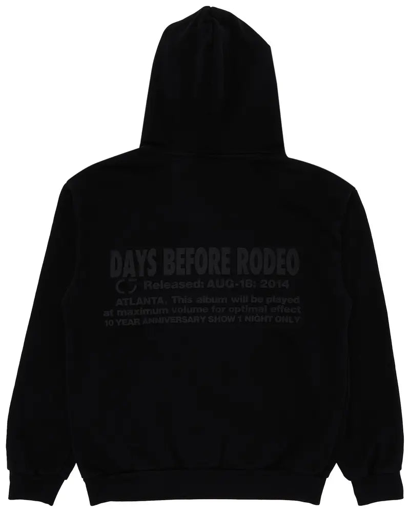 SP5DER BLACK RODEO X TRAVIS SCOTT HOODIE