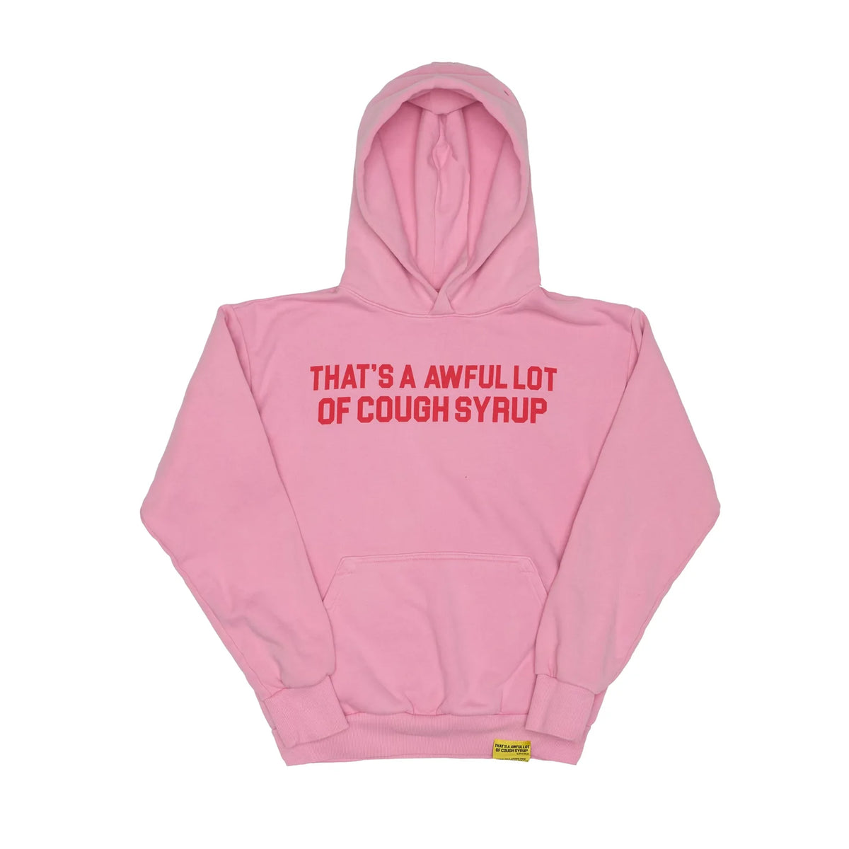 AWFUL LOT OF COUGH SYRUP CLASSIC HOODIE "PINK"