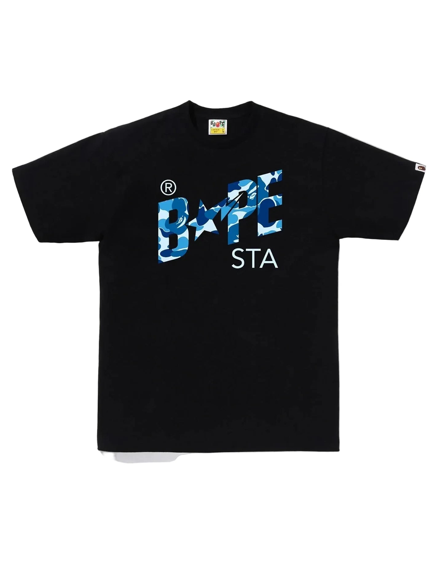 BAPE STA BLUE CAMO T-SHIRT