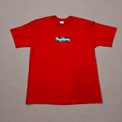 SUPREME SHIRT RED CAMO BOX LOGO