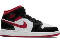 Jordan 1 Mid Black Gym Red (GS)