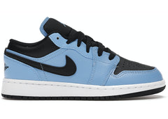 JORDAN 1 LOW UNIVERSITY BLUE BLACK (GS)