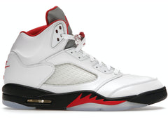 JORDAN 5 RETRO FIRE RED SILVER TONGUE